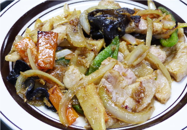 モツピリ辛Stir-fry