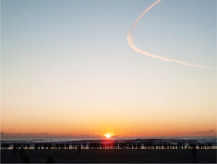 picture of first sunrise